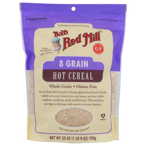 BOBS RED MILL: Cereal Hot 8 Grain, 25 oz