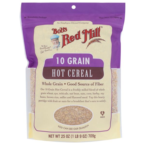 BOBS RED MILL: Cereal Hot 10 Grain, 25 oz