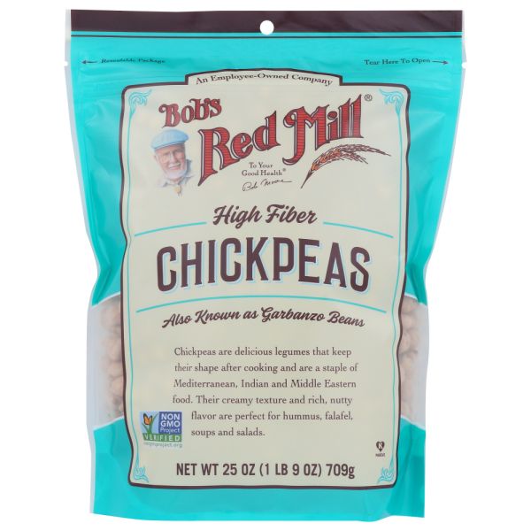 BOBS RED MILL: Chickpeas, 25 oz