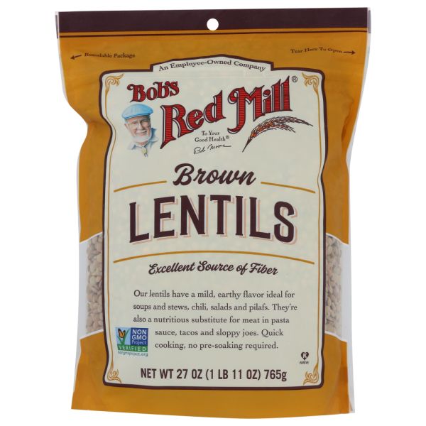 BOBS RED MILL: Brown Lentils, 27 oz