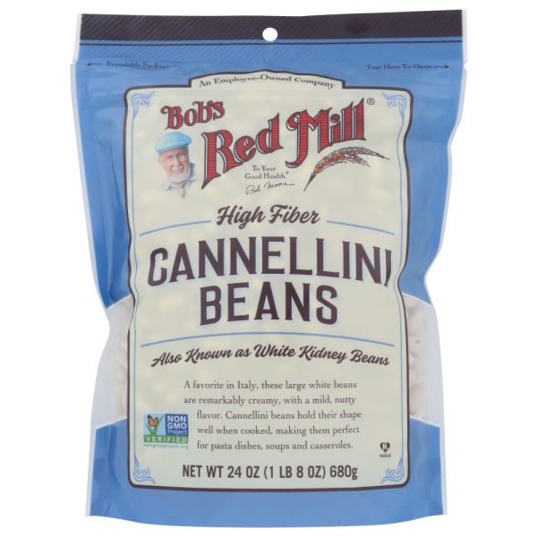 BOBS RED MILL: Beans Cannellini, 24 oz