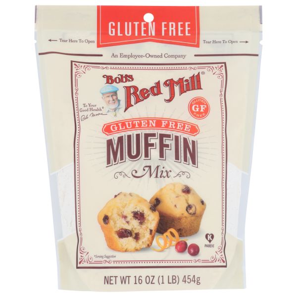 BOBS RED MILL: Gluten Free Muffin Mix, 16 oz