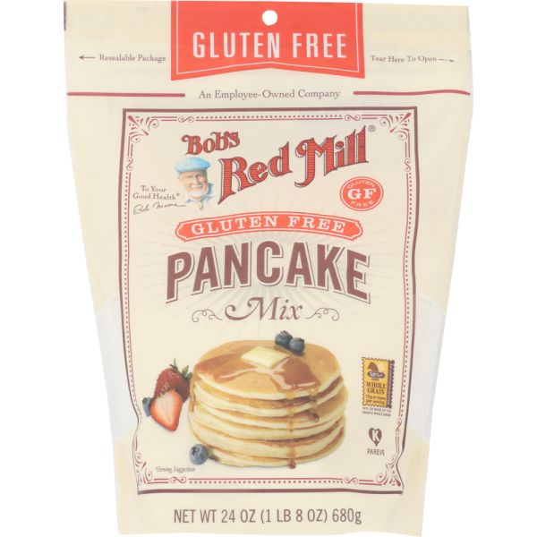 BOBS RED MILL: Gluten Free Pancake Mix, 24 oz