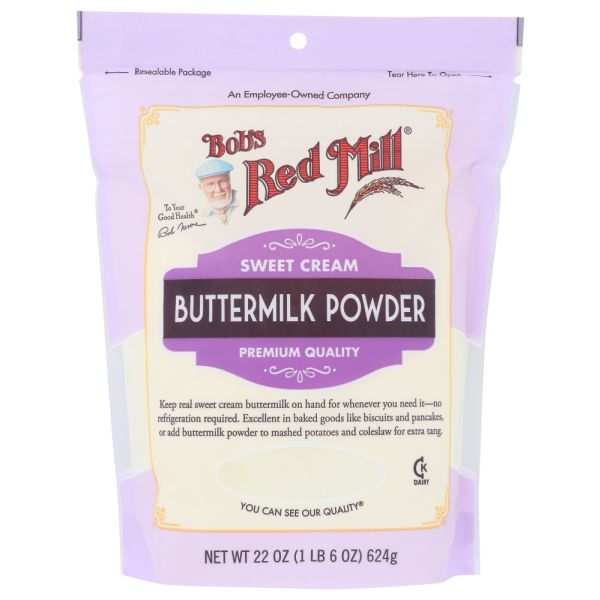 BOB'S RED MILL: Sweet Cream Buttermilk Powder, 22 oz