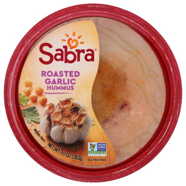 SABRA: Roasted Garlic Hummus, 10 oz