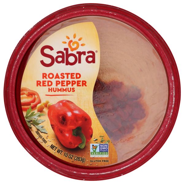 SABRA: Roasted Red Pepper Hummus, 10 oz