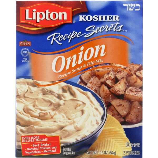 LIPTON KOSHER: Recipe Secrets Onion Soup, 1.9 oz