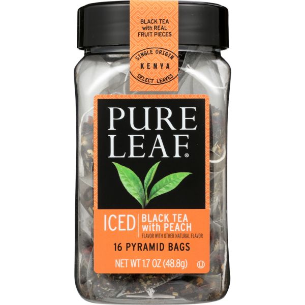 PURE LEAF: Iced Black Tea With Peach, 1.7 oz