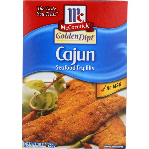 GOLDEN DIPT: Mix Fry Fish Cajun Style, 10 oz
