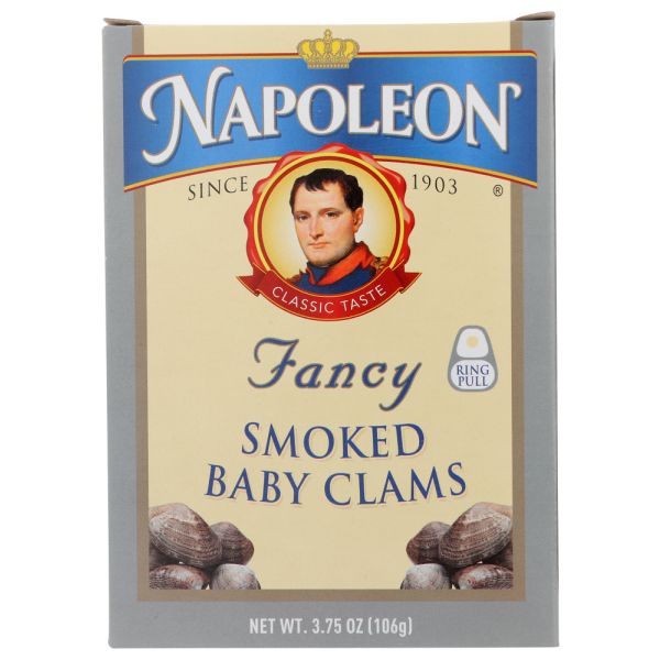 NAPOLEON: Smoke Baby Clams, 3.66 oz
