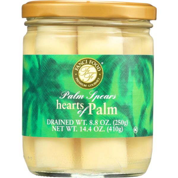 FANCIFOOD: Heart Of Palm Glass, 14.5 oz