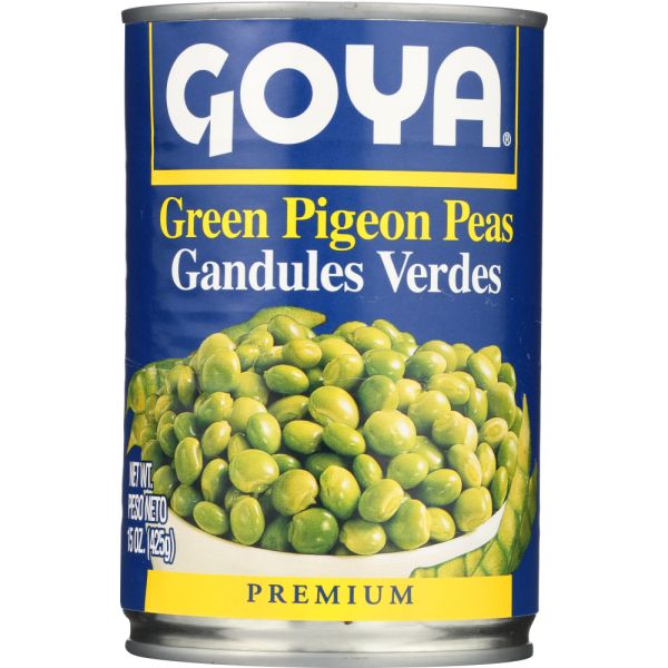 GOYA: Green Pigeon Peas, 15 oz