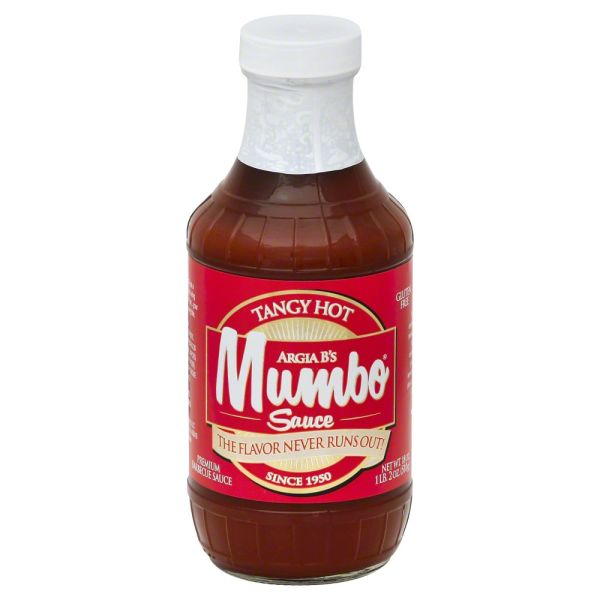 MUMBO: Tangy Hot BBQ Sauce, 18 oz