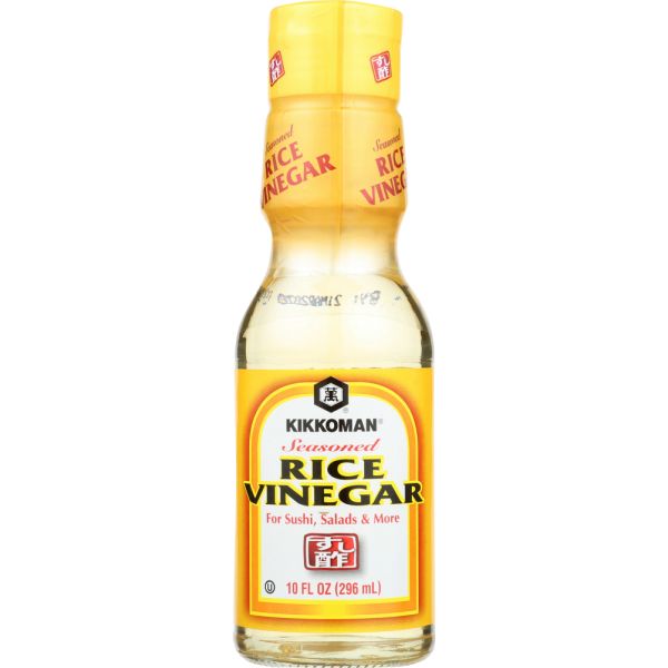 KIKKOMAN: Seasoned Rice Vinegar, 10 oz