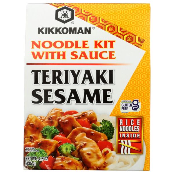 KIKKOMAN: Teriyaki Sesame Noodle Kit, 4.8 oz