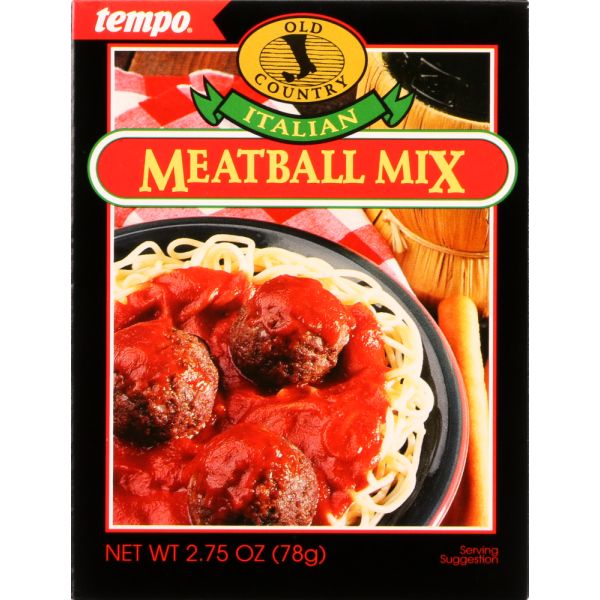 TEMPO: Mix Seasoning Meatball Italian, 2.75 oz