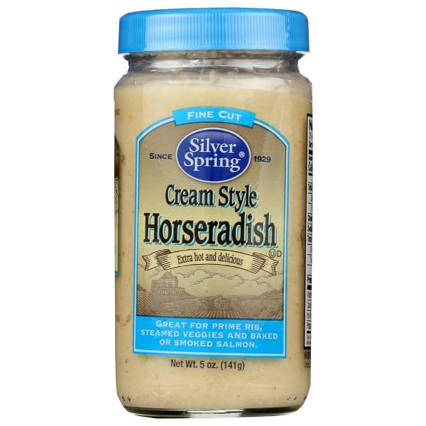 SILVER SPRING: Cream Style Horseradish, 5 oz