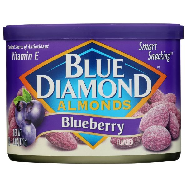 BLUE DIAMOND: Blueberry Flavored Almonds, 6 oz