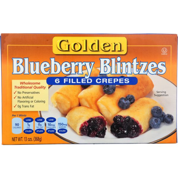 GOLDEN: Blueberry Blintzes, 13 oz