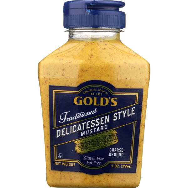GOLDS: Mustard Squeeze Deli, 9 oz