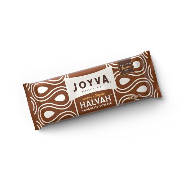 JOYVA: Halvah Chocolate Covered Sesame Treat, 8 oz
