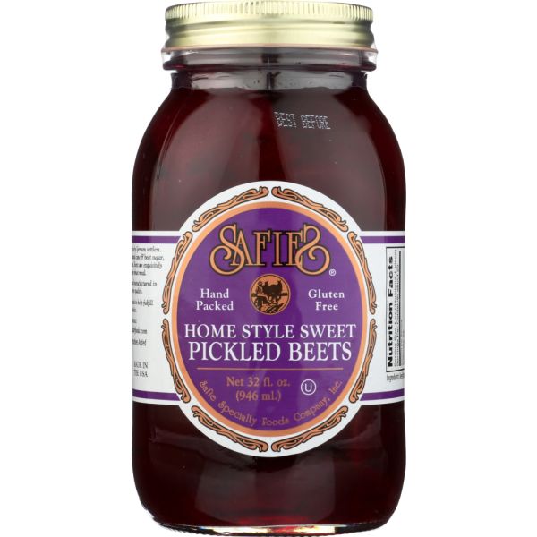 SAFIE: Sweet Pickled Beets, 32 oz