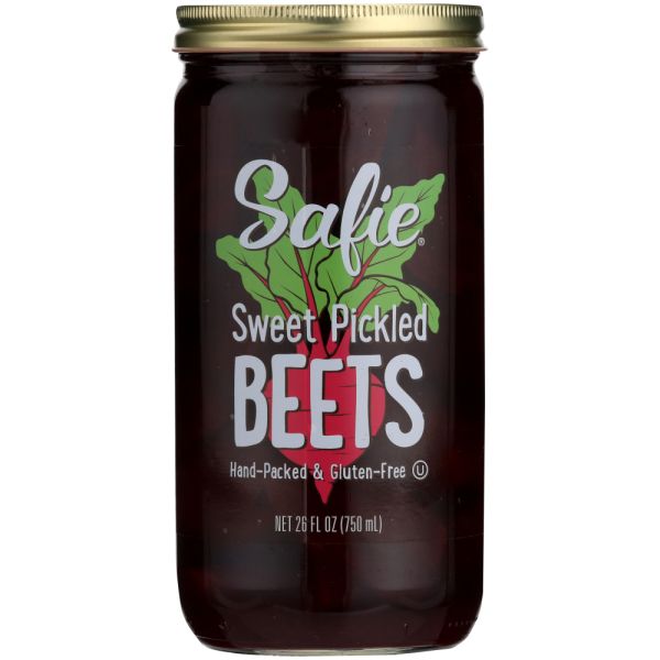 SAFIE: Sweet Pickled Beets, 26 oz