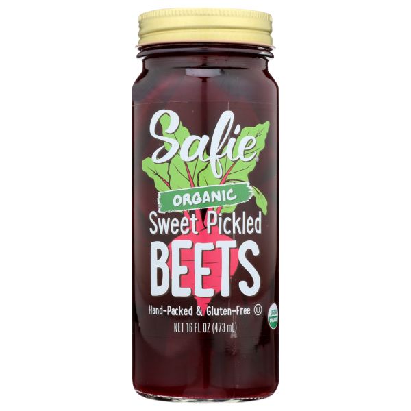 SAFIE: Beets Sweet Pickled Organic, 16 oz