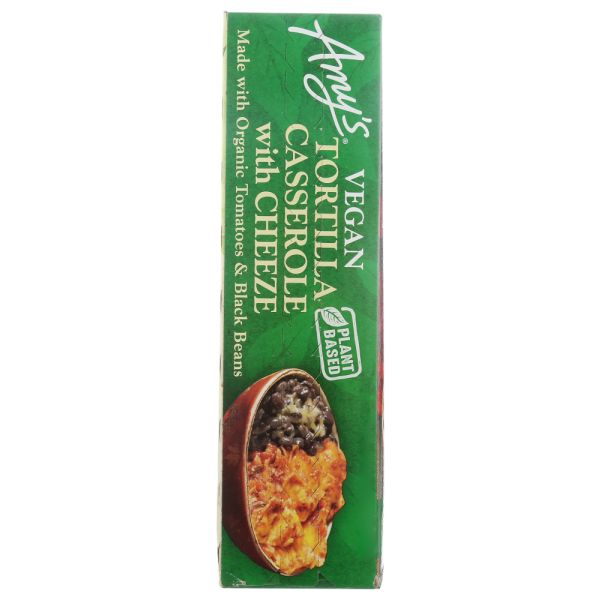 AMY'S: Vegan Tortilla Casserole with Cheeze, 9.50 oz