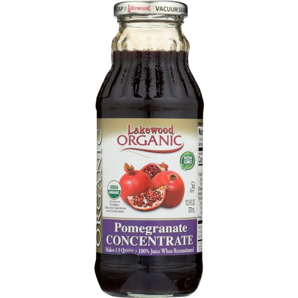 LAKEWOOD: Juice Concentrate Pomegranate Organic, 12.5 fo