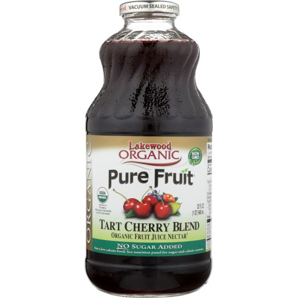 LAKEWOOD: Organic Pure Fruit Tart Cherry Blend, 32 oz