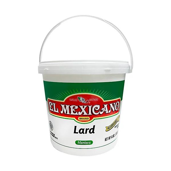EL MEXICANO: Lard, 4 lb