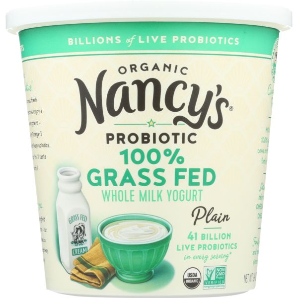 NANCYS: Yogurt Grassfed Plain Org, 24 oz
