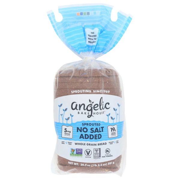 ANGELIC BAKEHOUSE: Bread Sprtd 7Grain No Slt, 20.5 oz