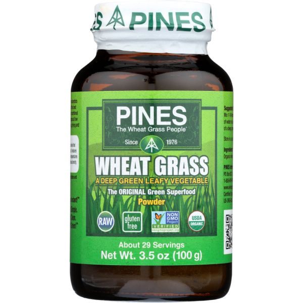 Pines International Wheat Grass Powder, 3.5 Oz