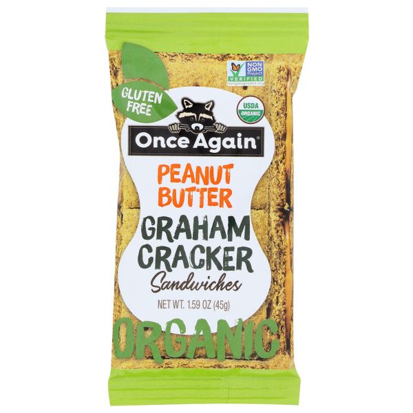 ONCE AGAIN: Cracker Graham Sndwch Pb, 2 oz