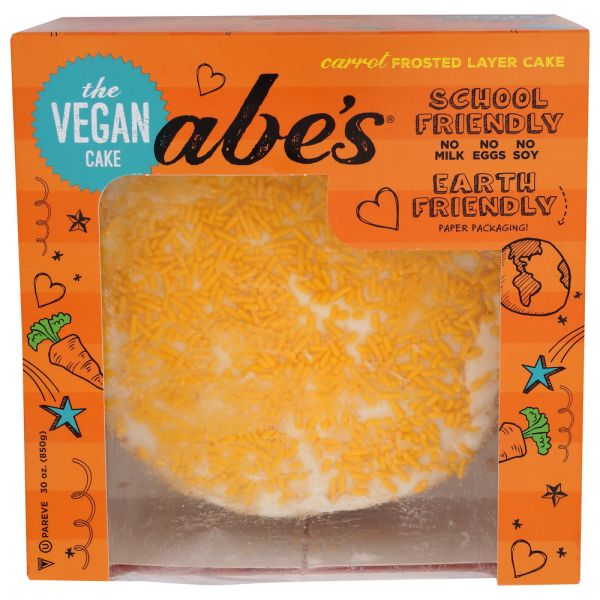 ABES: Cake Carrot Vegan, 30 oz