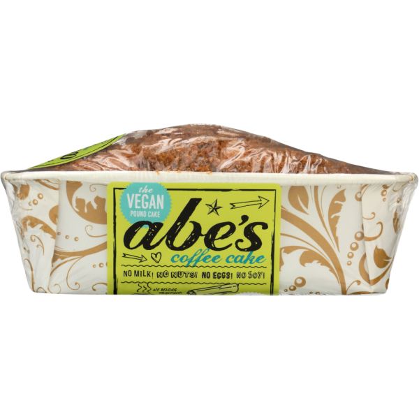 ABES: Coffe Cake Vegan Pound Cake, 14 oz