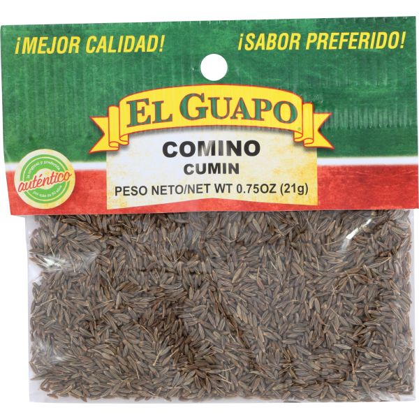 EL GUAPO: Whole Cumin Comino Entero, 0.75 oz