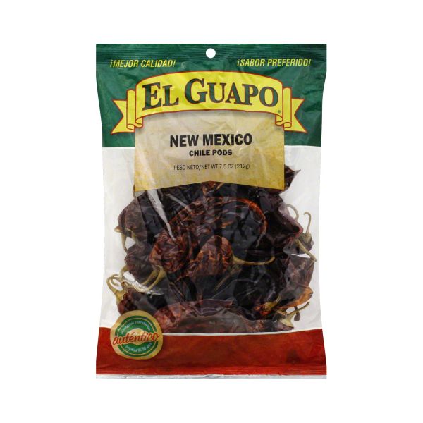 EL GUAPO: Spice New Mexico Chili Pods, 7.5 oz
