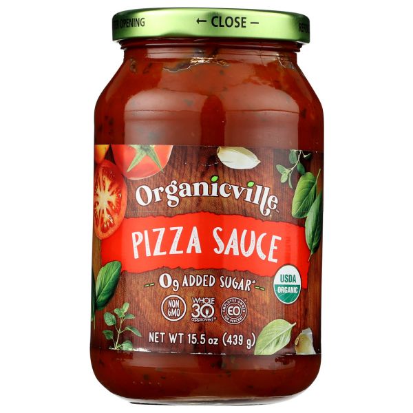 ORGANICVILLE: Sauce Pizza, 15.5 oz