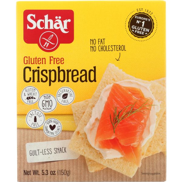 SCHAR: Crispbread Gluten Free, 5.3 oz