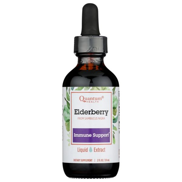 QUANTUM HEALTH: Elderberry Immune Defense Extract, 2 oz