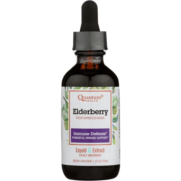 Quantum Health Elderberry Immune Defense Extract, 2 Oz