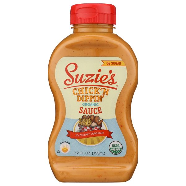 SUZIE'S: Organic Chick'n Dippin' Sauce, 12 fo