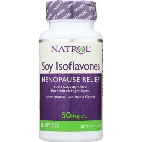 NATROL: Soy Isoflavones, 60 Capsules