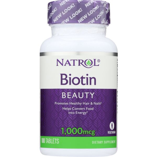 NATROL: Biotin 1000 mcg, 100 tb