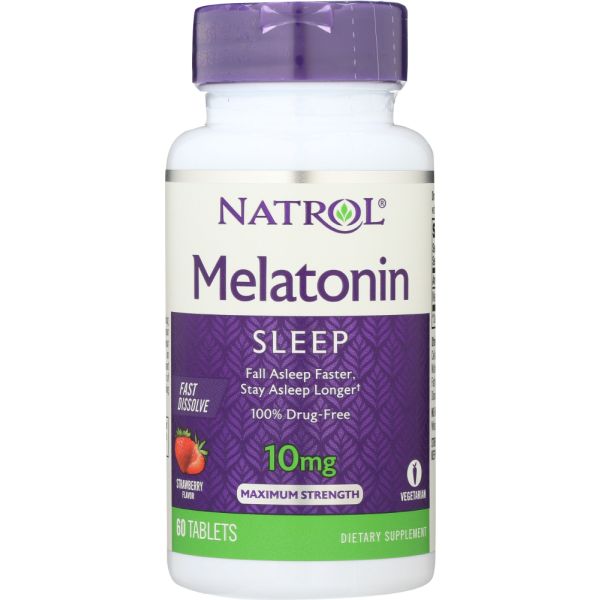Natrol Biotin Strawberry Flavor 5000 mcg, 90 Tablets