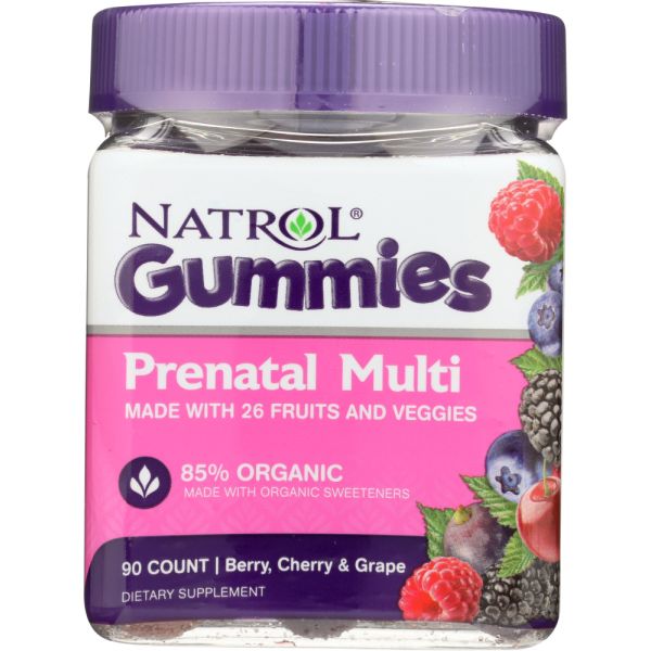 NATROL: Multivitamin Gummie Prenatal, 90 pc