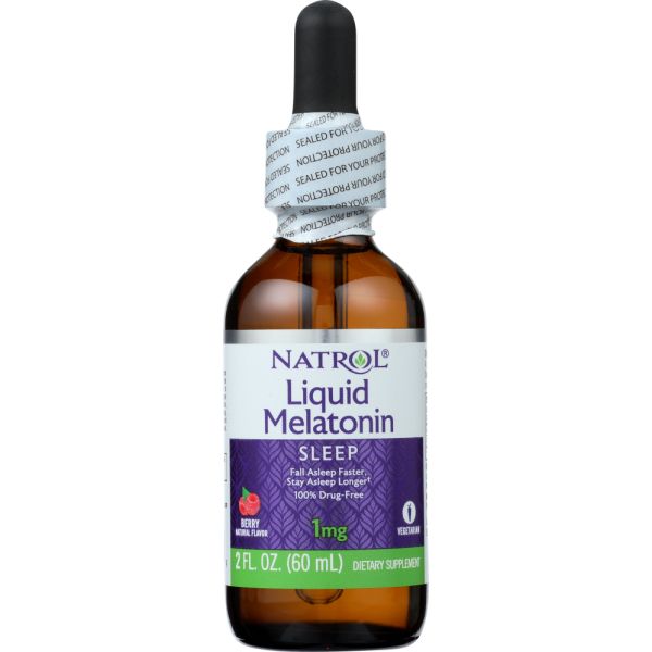 NATROL: Liquid Melatonin 1 mg, 2 oz